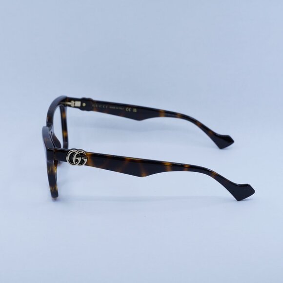 🕶️ New Gucci GG1728O 002 Eyeglasses - Dark Havana Frame - Picture 9 of 12